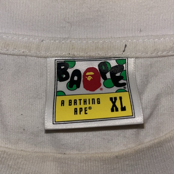 BAPE WGM Shark Relaxed Fit L/S Tee
White - Picture 3 of 8